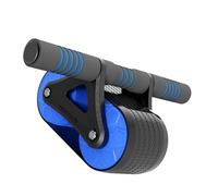 VICASKY Automatic Kick-back Ab Roller Wheel Fitness Device for Core and Abdomen Training Sturdy Blue Abdominal Exercise Roller for Beginners and Pros Easy-use Strength Trainer for Home and
