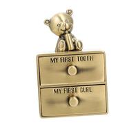 VICASKY Babys First Tooth Box Tooth Collection Colors Deciduous Tooth Holder for Boys and Girls