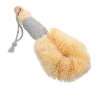 VICASKY Back Brush for Long Handle Bath Brush with Natural Fibers for Exfoliation and Massage Comfortable Grip for Easy Use for Improving Circulation and Reducing