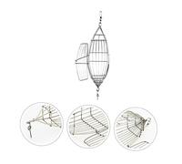 VICASKY Bait Cage Carp Bait for Fishing Bait Traps Fishing Bait Baits Fishing Cage Fishing Feeders Cage Carp Method Feeder Fishing Feeder Basket Minnow Trap Bait Silver Stainless Steel