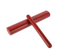 VICASKY Bangzi Musical Instrument Wood Percussion Sticks High-pitched Rhythm Rods for Music Lessons Suitable for Boy Girl and Adults