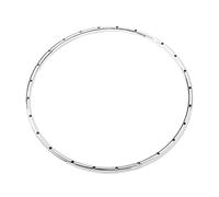 VICASKY Banjo Tension Flange Drilled Hoop Silver Guitar Violin Ukulele Mandolin