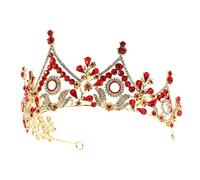 VICASKY Baroque Bridal Crown Crystal Rhinestones as Wedding Headpiece for Bride Elegant Crown Headband for Women's Special Day Wedding Hair Accessories