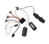 VICASKY Bass Guitar Pickup Set Band Equalizer Preamp Tone Control Harness Pickup Suitable for Les Paul Electric Guitars