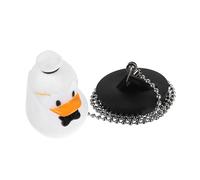 VICASKY Bath Tub Drain Plug Stopper Duckling Shape Sink Stopper Overflow Protection Easy Installation