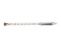 VICASKY Bawu Bamboo Material and, with Detachable Design Suitable Color : Ethnic Vertical Flute Instrument in G Tuning Stainless Steel, Elegant Blue and White Porcelain-like Style