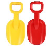 VICASKY Beach Toy Set for Kids 2Pcs Sand Scoops for Interactive Fun at the Beach Park or Backyard Assorted Colors 26.5X11.5X1.5Cm