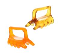 VICASKY Beeswax Resin Massage Tools for Neck and Shoulder Compact Manual Gua Sha Massager for Stress Relief and Blood Circulation Enhancement Random Color