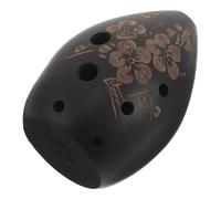 VICASKY Beginner 8-hole Pottery Ocarina Traditional Chinese Wind Instrument for Learning and Practice, Handheld Folk Musical Flute Suitable for Students and Adults