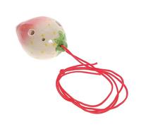 VICASKY Beginner Ocarina Strawberry Design Wind Instrument Boys and Girls Musical Instrument for Learning