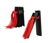 VICASKY Beginner's Bamboo Allegro Clapper Set Traditional Chinese Instrument for Boys and Girls Enhance Public Speaking Skills