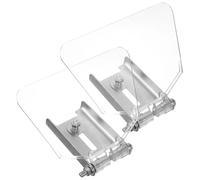 VICASKY Bench Grinder Construction for Workshop Safety 2pcs Eye Protectors Stainless Steel and Abs Anti-Rust and Impact Resistant Shield Fits 125/150mm Bench Type Grinders