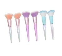 VICASKY Big Cat Claw Makeup Brush Loose Powder Foundation Brush Round Head Plastic Handle Essential Tool Reusable Smooth Application