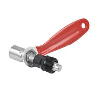 VICASKY Bike Crank Arm Puller Tool for Chainset and Bottom Bracket | Red Soft Grip Handle, Carbon Steel Build, Slotted Screwdriver Top, for 20 Tooth Splined Type