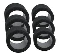 VICASKY Bike Inflator Cover Set 6pcs Portable CO2 Cylinder Protection Sleeve Lightweight Sponge Cover for Bicycle Pump Accessories for Mountain and Road Bikes