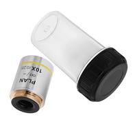 VICASKY Biological and Copper Lens Magnification Microscope 10x Objective with High Stability Universal Compatibility for Observations and Analysis Replacement Component Lab