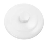 VICASKY Bird Nest Stew Pot Lid Ceramic Electric Cooker Accessory for Stewing Boiling and Steaming Spill-resistant Cover with Reliable Handle Easy to Clean for Chinese Hot Pot and Ramen
