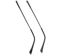 VICASKY Black Alloy Eyeglasses Replacement Arms for Glasses and Sunglasses