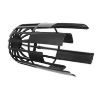 VICASKY Black Plastic Rain Gutter Guard Cover with Mesh Screen, Easy to Install Downspout Strainer Preventing Clogging, Outdoor Gutter Protection for Leaves and Moss