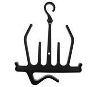 VICASKY Black Plastic Scuba Diving Gear Hanger for Wetsuits and Drysuits, Multi-Functional Dive Apparel Rack for Home and Boat Storage