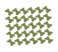 VICASKY Blank Moxa Stickers 30 Pieces Small Acupoint Accessory Household Patches for Traditional Moxibustion Therapy at Home Random Color