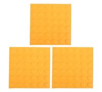 VICASKY Blind Paving Bricks and Easy Installation 3pcs PVC with Enhanced Tactile Guidance Nonslip Blind Bricks Pavement Tiles for Safe Walking and Visual for Sidewalks and Indoor Use
