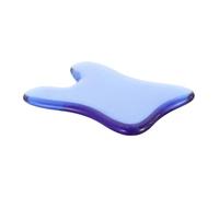 VICASKY Blue Crystal Gua Sha Scraping Board for Face Gua Sha Tool Face Massage Instrument Facial Skin Care Tool for Wrinkle Reduction