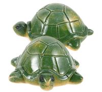 VICASKY Bolt Installation Easy Anti-slip and Features Material 2pcs Covers with Cute Turtle Design, Resin Decorative Caps for Playful Charm and Unique Toilet Floor Bathroom Use
