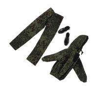 VICASKY Boy Doll with Multiple Styling Options Military Camouflage Clothes Set 12 Inch Including Distinctive Military Style Hoodie , Camo Pants , Shoes and Soldier Role Play Party