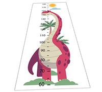 VICASKY Boy Girl's Decor Wall Sticker Animal Design Height Chart Self-Adhesive No Residue Left