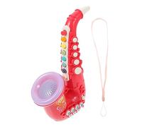 VICASKY Boy Girl's Musical Saxophone Toy Realistic Imitation Saxophone for Boy Girl Plaything for Early Education and Fun Stage Performance