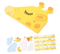 VICASKY Boys and Girls's Height Wall Sticker Removable Giraffe Chart for Nursery Decor