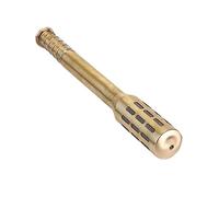 VICASKY Brass Moxa Roller Stick for Moxibustion Massage Gold Handheld Heating Device for Improved Aging Benefits Portable Moxa Burner for Facial Use