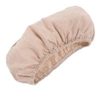 VICASKY Bread Proofing Basket Cover Baking Gadget for Sourdough Oval Made of Cotton Linen, Easy to Clean and Maintain Dough Shape Beige Suitable for Home and Professional Bakers