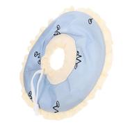 VICASKY Breathable Soft Cloth Guinea Pig and Hamster Collar Prevents Licking and Biting, Size L and S Available, for Post-surgery Care and Cage Accessories