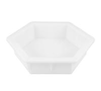 VICASKY Brick Mold Concrete Paver Molds for Garden Path Making Reusable Hexagon Stepping Stone Molding DIY Outdoor Landscaping Projects Sturdy Pavement Form