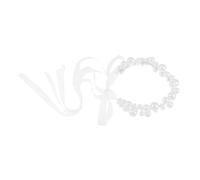 VICASKY Bridal Hair Hoop for Weddings Fake Pearl Headband Accessory for Special Occasions Evening Parties Elegant Bridal Statement for Your Wedding Day Style