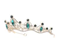 VICASKY Bridal Tiara Crown with Rhinestones Elegant Women for Weddings Birthdays and Parties Stunning Hair Decor for Memorable Moments