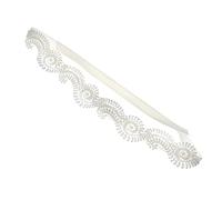 VICASKY Bride Lace Flower Headband Creative Cloth Hair Decoration for Weddings Parties Engagements Lightweight Elegant Design Versatile Accessory for Various Dresses Occasions