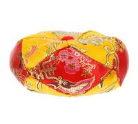 VICASKY Buddhist Sound Bowl Cushion Handmade Embroidered Pad for Tibetan Singing Bowl Sturdy and Lightweight Meditation Accessory for Yoga and Mindfulness Practice