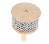 VICASKY Cabasa Percussion Instrument Wooden Handheld Musical Plaything for Beginners Personal Practice and School Teaching Design Attractive Aesthetic Promotes Rhythm Development for All