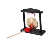 VICASKY Cabbage Cabbage Rack Decorative Gong Stand Gong Beater for Classroom Meditation Feng Shui and Traditional Chinese Music Instrument