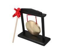 VICASKY Cabbage Cabbage Rack Traditional Chinese Percussion Instrument Opera Gong Stand Beater Suitable for Classroom and Desktop Hanging