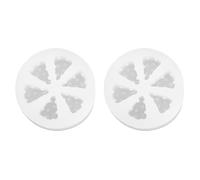 VICASKY Cake Mold Silicone Moulds for Baking Silicone 2pcs Cheese Shape Easy to Clean and Chocolate Making for Home Use and -Term Use