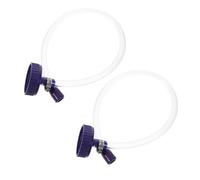 VICASKY Calf Tube Feeder for Medicine Dispensing 2pcs with Soft Plastic Hose Adaptable to Multiple Medications Precise Dosage Feeding Tool for Sheep and Farm Animals in Cattle Breeding
