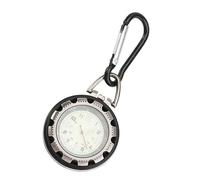 VICASKY Carabiner Fob Watch with Luminous Dial Practical Quartz Timepiece for Hiking Camping and Sports Unisex Backpack Clip Watch Glow the Dark Feature Lightweight and Random Color