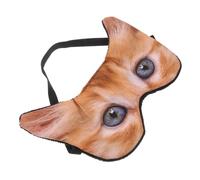 VICASKY Cartoon Animal Eye Sleep Mask for Women Lightweight Soft Cloth Sleeping Blindfold Complete Light Blocking for Travel Nap Office Cozy Comfortable Eye Cover