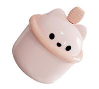 VICASKY Cartoon Bear Facial Foam Maker Cup Portable Face Wash Bubble Maker for Home Use Creates Rich Foam for Delicate Cleansing