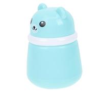VICASKY Cartoon Bear Powder Puff Box Travel Powder Container for Makeup Milk Dispenser Pot