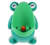 VICASKY Cartoon Frog Boy Training Urinal Portable Pee Trainer for Boys Green Wall-Mounted Potty Random Accessories Suitable for Toilet Training